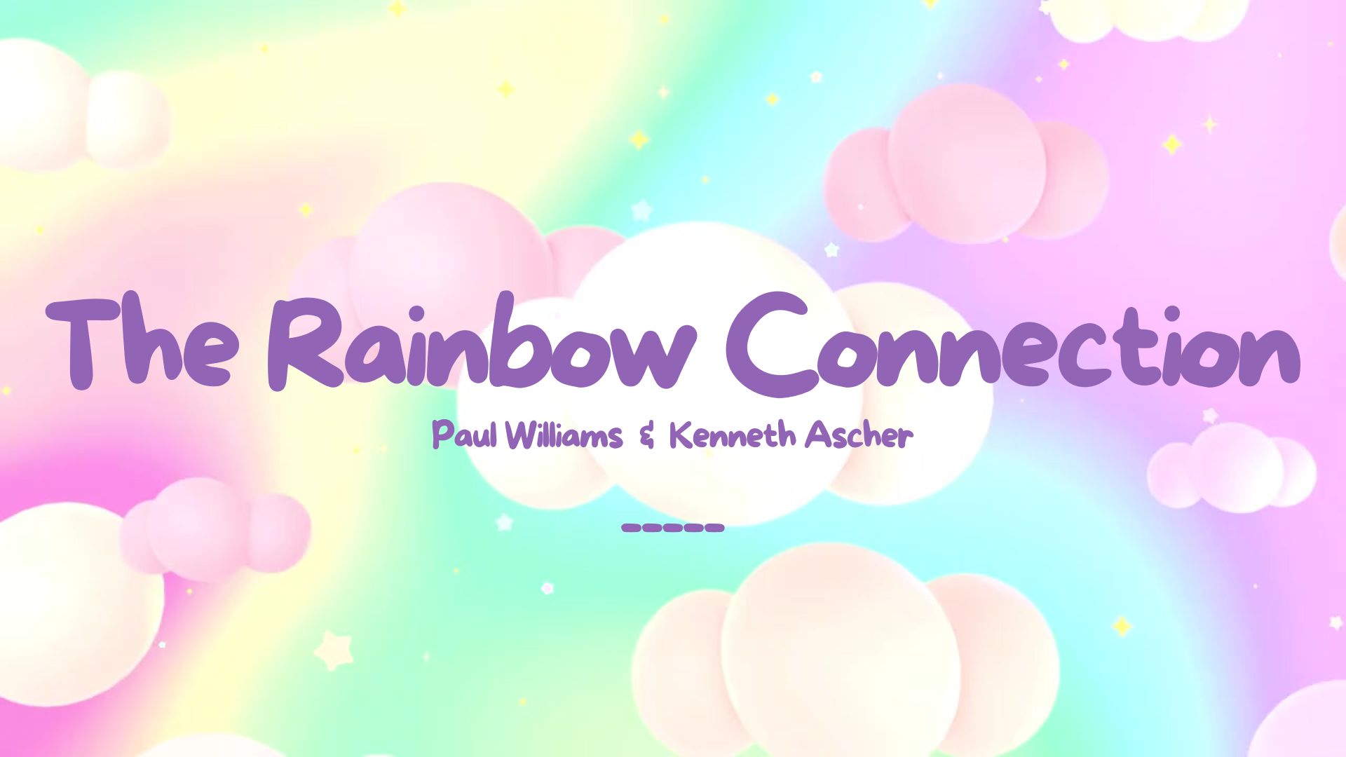 The Rainbow Connection